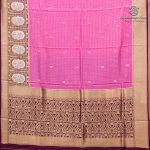 Pure Tussar Silk - Light Majenta SASMT0036440 - Image 4