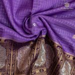 Fancy Satin Sarees - Medium Purple SASFS36441 - Image 2