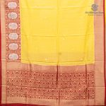 Fancy Satin Sarees - Lemon Yellow SASFS36442 - Image 4