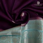 Pure Tussar Silk - Dark Purple SASMT0036445 - Image 2