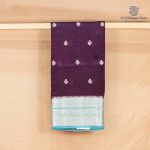 Pure Tussar Silk - Dark Purple SASMT0036445
