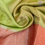 Tussar/Mango Silk - Pista Green SASMT0036446 - Image 2