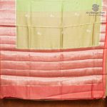 Tussar/Mango Silk - Pista Green SASMT0036446 - Image 4