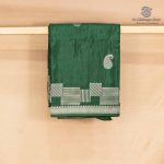 Fancy Satin Sarees - Dark Green SASFS36447