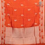 Fancy Satin Sarees - Bright Orange SASFS36448 - Image 4
