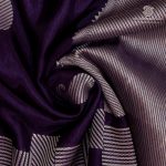 Fancy Satin Sarees - Dark Violet SASFS36449 - Image 2