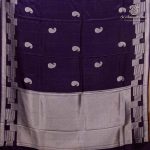 Fancy Satin Sarees - Dark Violet SASFS36449 - Image 4