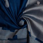 Fancy Satin Sarees - Dark Steel Blue SASFS36451 - Image 2