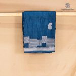 Fancy Satin Sarees - Dark Steel Blue SASFS36451