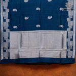 Fancy Satin Sarees - Dark Steel Blue SASFS36451 - Image 4