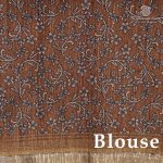 Fancy Tussar Sarees - Otter Brown SASFS36456 - Image 3
