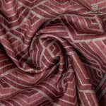 Fancy Tussar Sarees - Dark Onion Pink SASFS36457 - Image 2