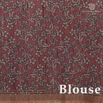 Fancy Tussar Sarees - Dark Onion Pink SASFS36457 - Image 3