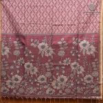 Fancy Tussar Sarees - Dark Onion Pink SASFS36457 - Image 4