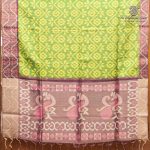 Fancy Tussar Sarees - Lime Green SASFS36459 - Image 4