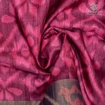 Fancy Tussar Sarees - Old Mauve Pink SASFS36460 - Image 2