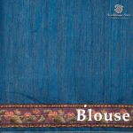 Fancy Tussar Sarees - Blue SASFS36465 - Image 3
