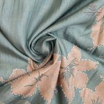 Fancy Tussar Sarees - Sea Mist SASFS36467 - Image 2