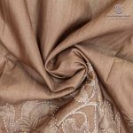 Fancy Tussar Sarees - Heathered Grey SASFS36468 - Image 2