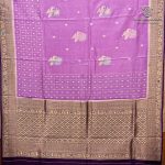 Fancy Satin Sarees - Medium Purple SASFS36471 - Image 4