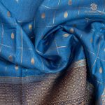 Fancy Satin Sarees - Steel Blue SASFS36473 - Image 2