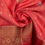 Fancy Satin Sarees - Dark Peach Pink SASFS36474 - Image 2