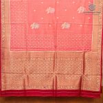 Fancy Satin Sarees - Dark Peach Pink SASFS36474 - Image 4