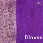 Fancy Satin Sarees - Dark Majenta SASFS36476 - Image 3