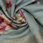 Tussar - Pale Blue SASMT0036479 - Image 2