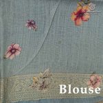 Tussar - Pale Blue SASMT0036479 - Image 3