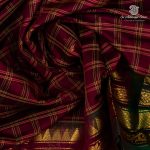 Chettinad Cotton Sarees - Burgundy SASC36484 - Image 2