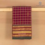 Chettinad Cotton Sarees - Burgundy SASC36484