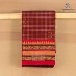 Chettinad Cotton Sarees - Medium Maroon SASC36492