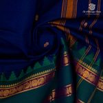 Chettinad Cotton Sarees - Royal Blue SASC36493 - Image 2