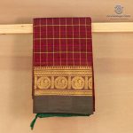 Chettinad Cotton Sarees - Maroon SASC36496