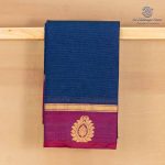Chettinad Cotton Sarees - Dark Ink Blue SASC36497