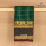 Chettinad Cotton Sarees - Dark Green SASC36498