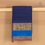 Chettinad Cotton Sarees - Royal Blue SASC36504