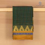 Chettinad Cotton Sarees - Dark Green SASC36505