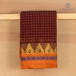 Chettinad Cotton Sarees - Dark Brown SASC36506