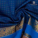 Chettinad Cotton Sarees - Blue Grotto SASC36507 - Image 2