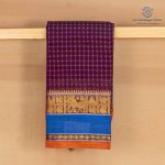 Chettinad Cotton Sarees - Dark Majenta SASC36510