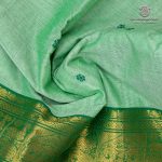 Chettinad Cotton Sarees - Pastel Green SASC36515 - Image 2