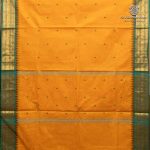 Chettinad Cotton Sarees - Mustard Yellow SASC36518 - Image 3