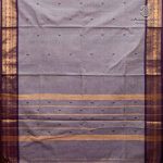 Chettinad Cotton Sarees - Dual Shade Grey SASC36519 - Image 3