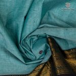 Chettinad Cotton Sarees - Pastel Blue SASC36522 - Image 2