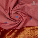 Chettinad Cotton Sarees - Faded Maroon SASC36524 - Image 2
