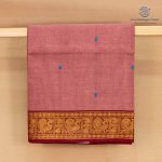 Chettinad Cotton Sarees - Faded Maroon SASC36524