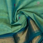 Chettinad Cotton Sarees - Light Aqua SASC36525 - Image 2