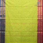 Chettinad Cotton Sarees - Parrot Green SASC36527 - Image 3